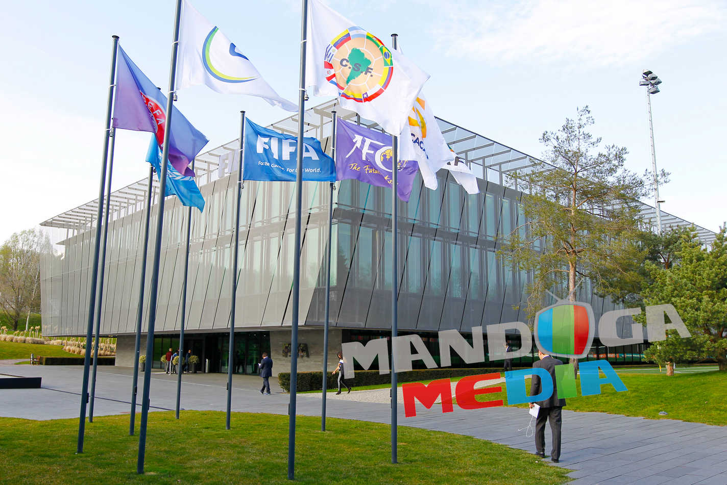FIFA Headquarter in Zürich. Copyright Stock Photo: Mandoga Media