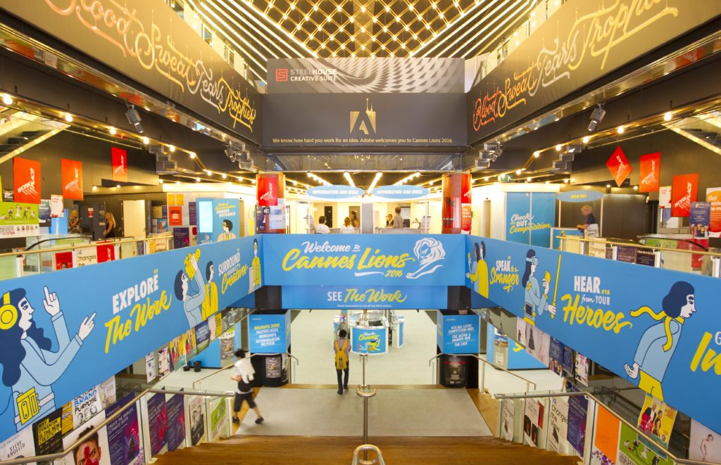 Cannes Lions at the Palais des Festivals in Cannes. Copyright: Mandoga Media